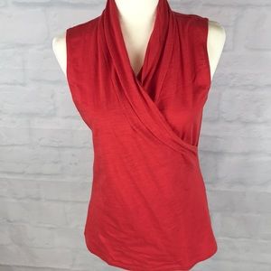 CAbi Cowl Neck Draper Career Sleeveless Tank